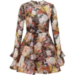 Abito mini alchemy a fiori multicolore Zimmermann - donna 