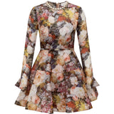 Abito mini alchemy a fiori multicolore Zimmermann - donna 