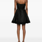 Abito mini con fiori in nero Zimmermann - donna 