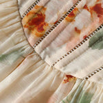 Abito mini con corsetto carousel in crema Zimmermann - donna 
