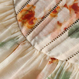 Abito mini con corsetto carousel in crema Zimmermann - donna 