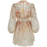 Abito Luna in pizzo multicolor ZIMMERMANN - donna 