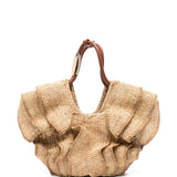 goldentime small ruffle tote 