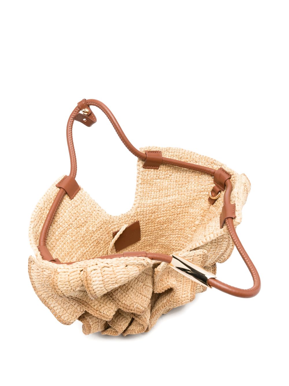 goldentime small ruffle tote 