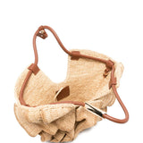 goldentime small ruffle tote 
