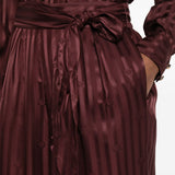 Pantaloni a righe in bordeaux Zimmermann - donna 
