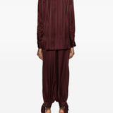 Camicia con fiocco in bordeaux Zimmermann - donna 