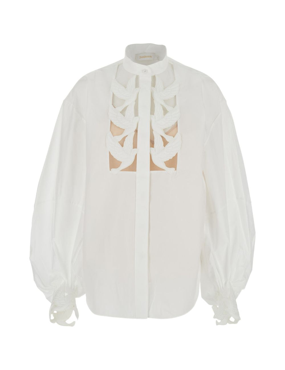 Camicia Luna con maniche a sbuffo in bianco Zimmermann - donna 