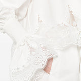 Blusa arricciata Alchemy in bianco Zimmermann - donna 