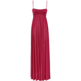 Abito lungo Luna in rosso Zimmermann - donna 