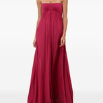 Abito lungo Luna in rosso Zimmermann - donna 