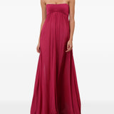 Abito lungo Luna in rosso Zimmermann - donna 