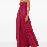 Abito lungo Luna in rosso Zimmermann - donna 