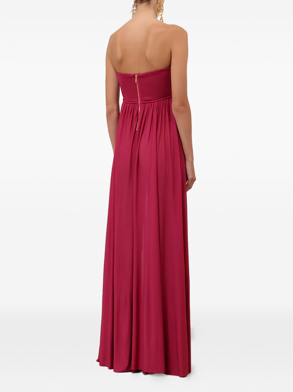 Abito lungo Luna in rosso Zimmermann - donna 