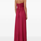 Abito lungo Luna in rosso Zimmermann - donna 