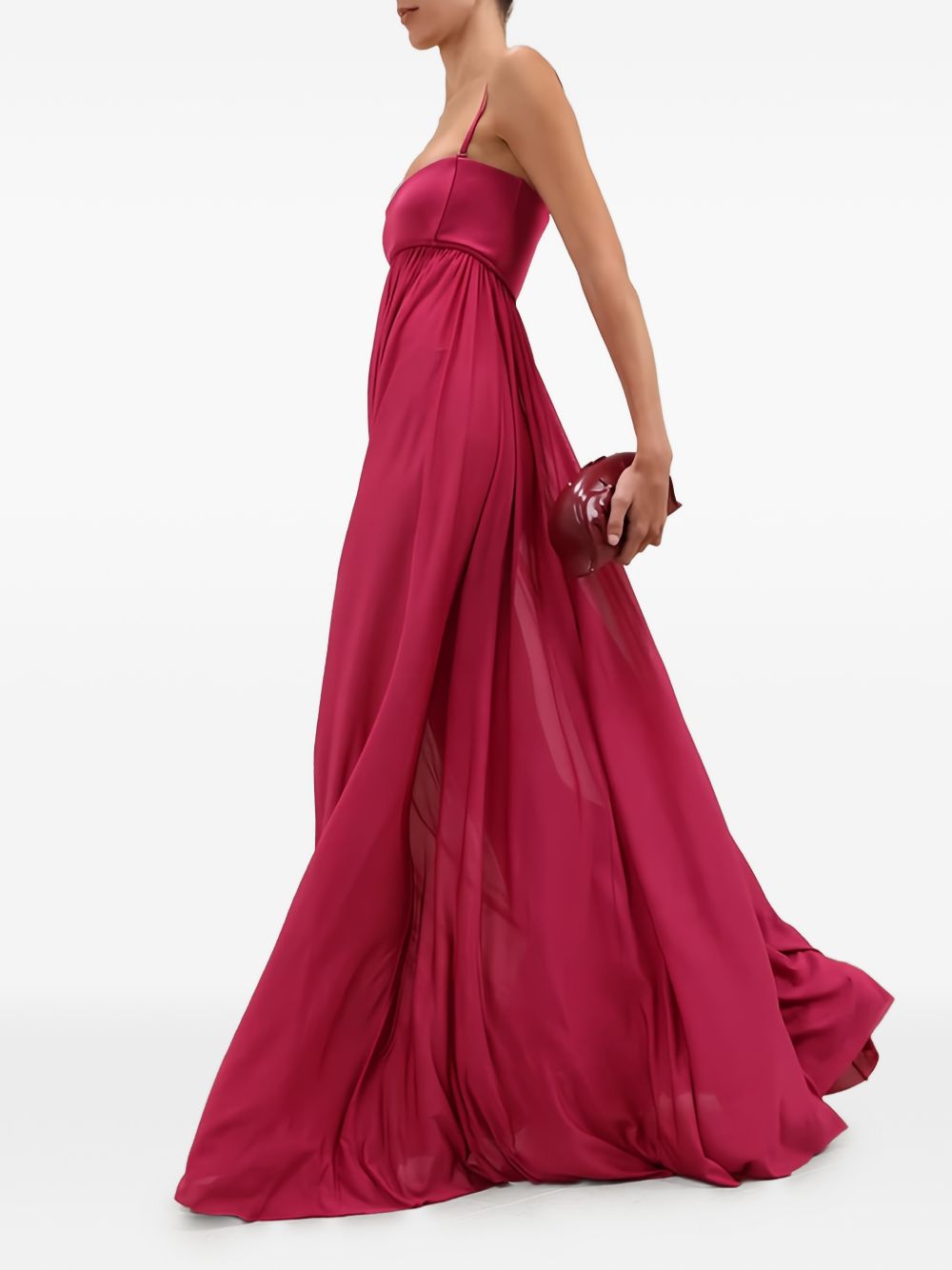 Abito lungo Luna in rosso Zimmermann - donna 
