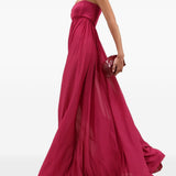 Abito lungo Luna in rosso Zimmermann - donna 