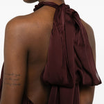Top Luna plissettato in rosso Zimmermann - donna 