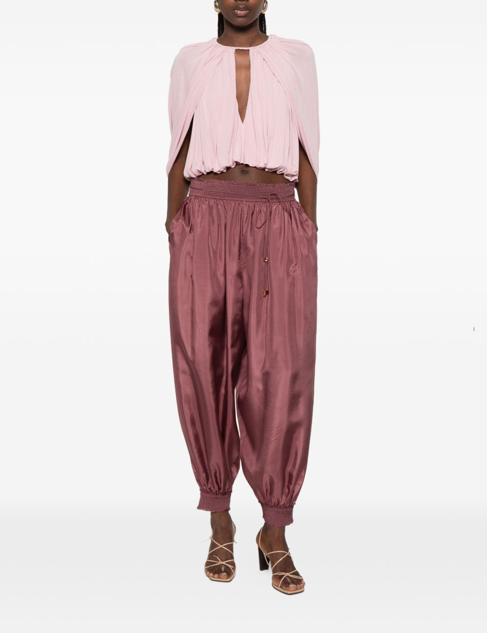 Blusa alchemy  in rosa 