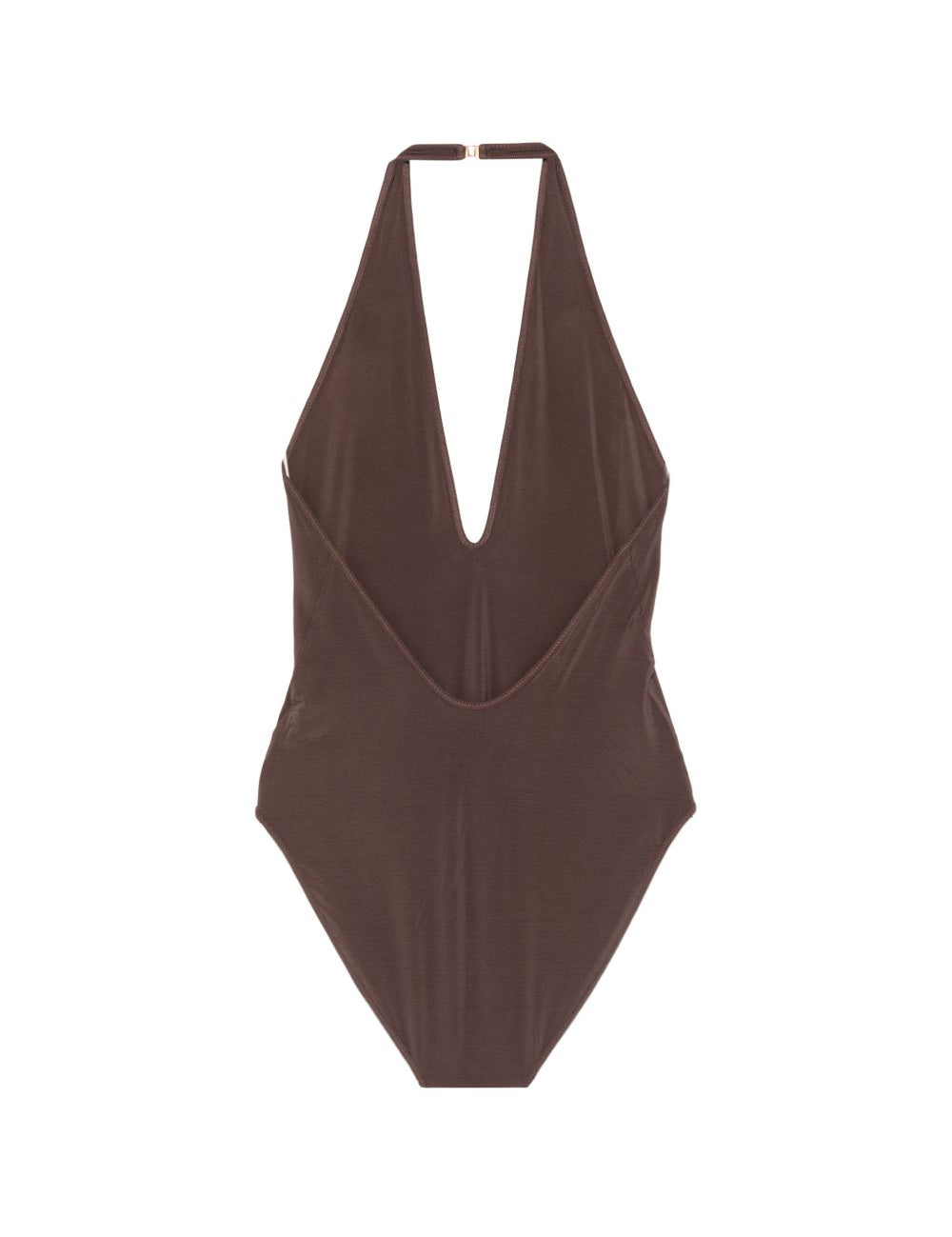 Body con scollo a spalla a V in marrne Zimmermann - donna 