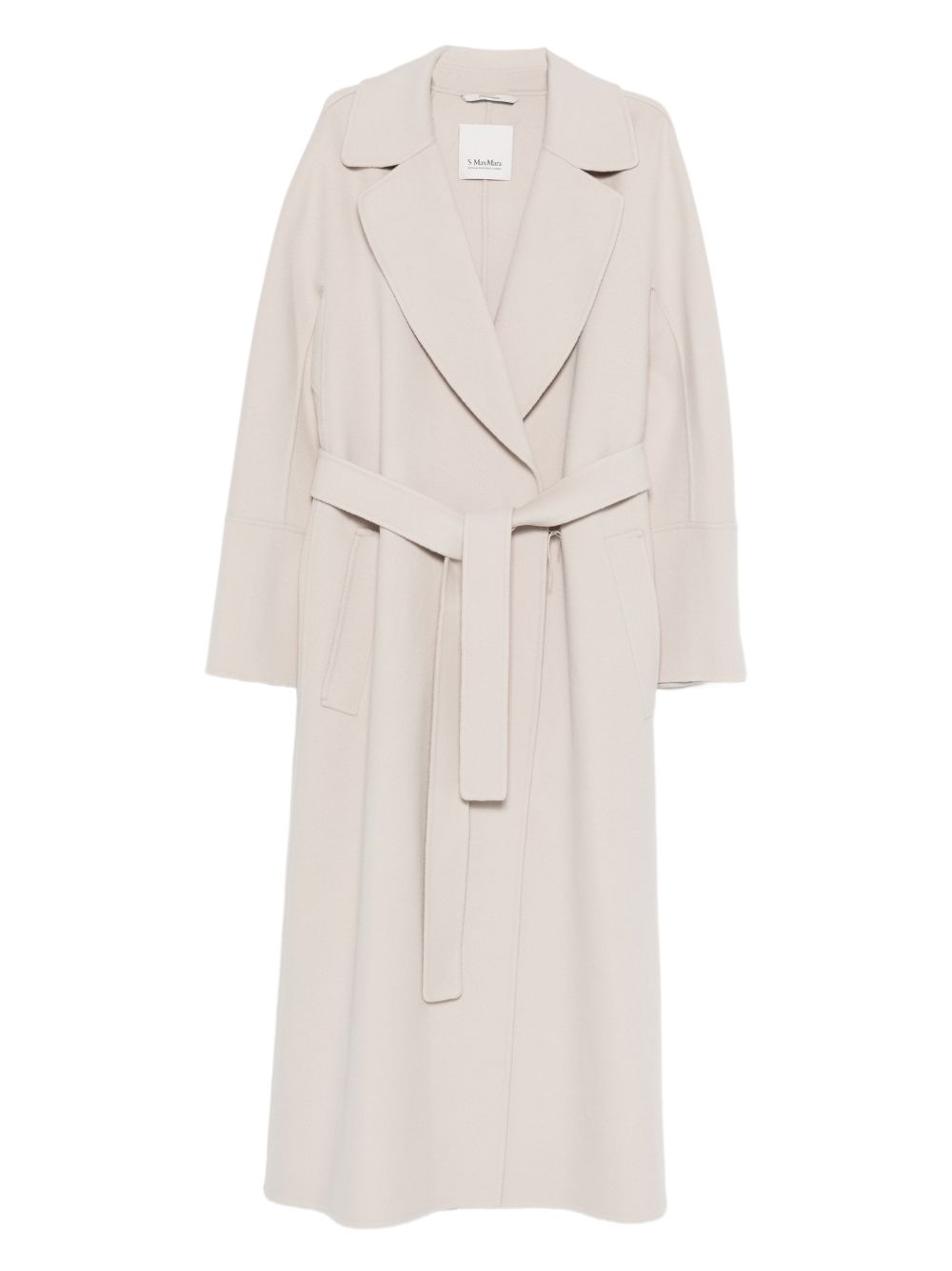 Cappotto con cintura Elisa in avorio 'S Max Mara - donna 