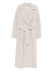 Cappotto con cintura Elisa in avorio 'S Max Mara - donna