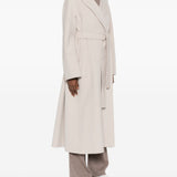 Cappotto con cintura Elisa in avorio 'S Max Mara - donna 