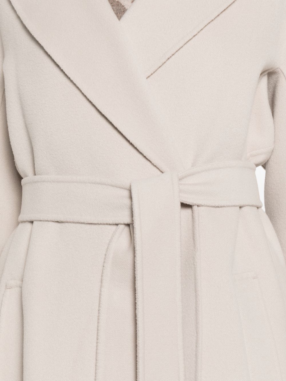 Cappotto con cintura Elisa in avorio 'S Max Mara - donna 