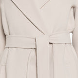 Cappotto con cintura Elisa in avorio 'S Max Mara - donna 