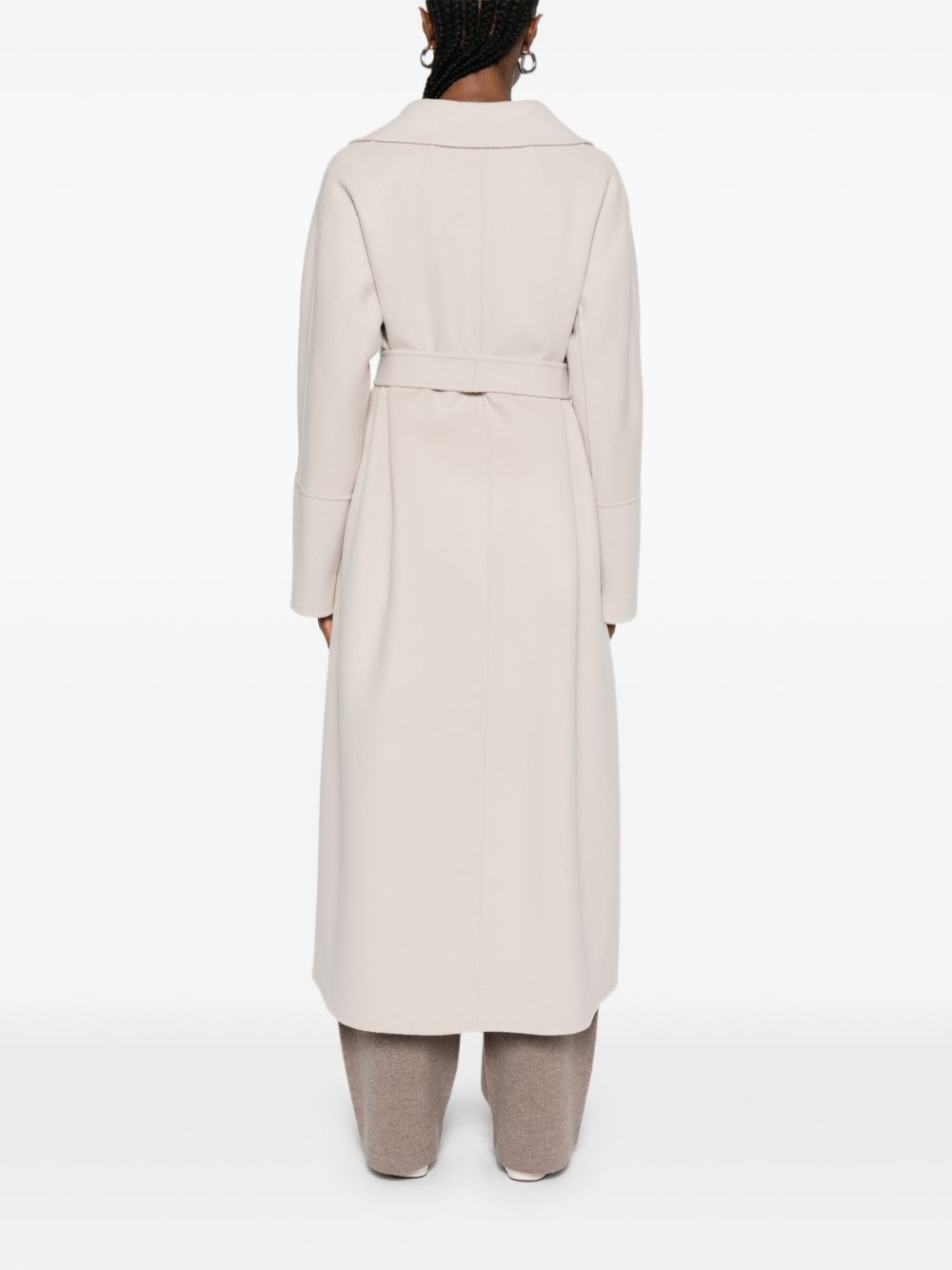 Cappotto con cintura Elisa in avorio 'S Max Mara - donna 