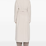 Cappotto con cintura Elisa in avorio 'S Max Mara - donna 