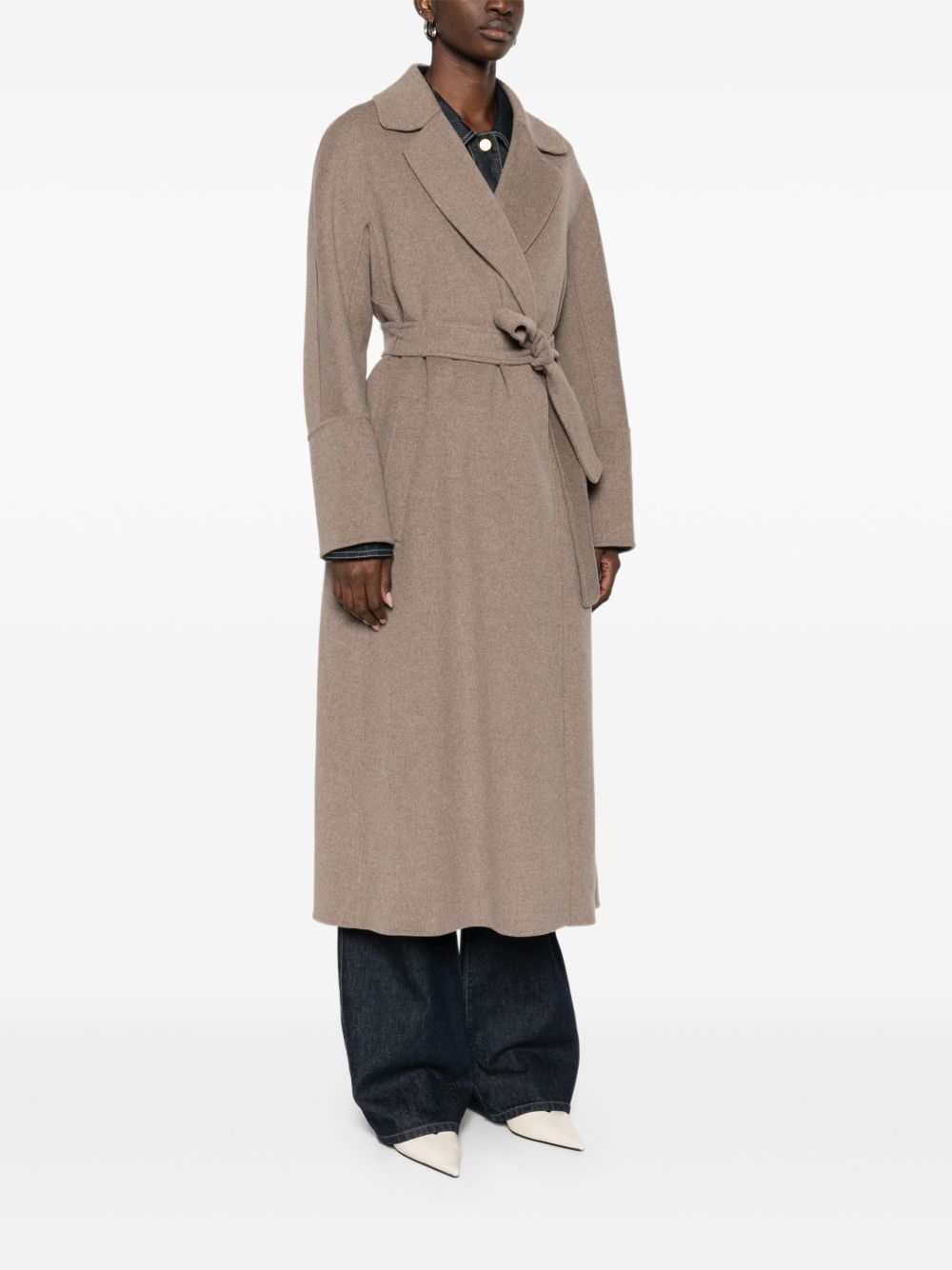 Cappotto elisa in marrone chiaro 