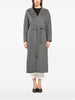 Elisa wrap coat with belt in grey 'S Max Mara - women