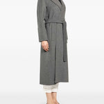 Cappotto Elisa a portafoglio con cintura in grigio 'S Max Mara - donna 