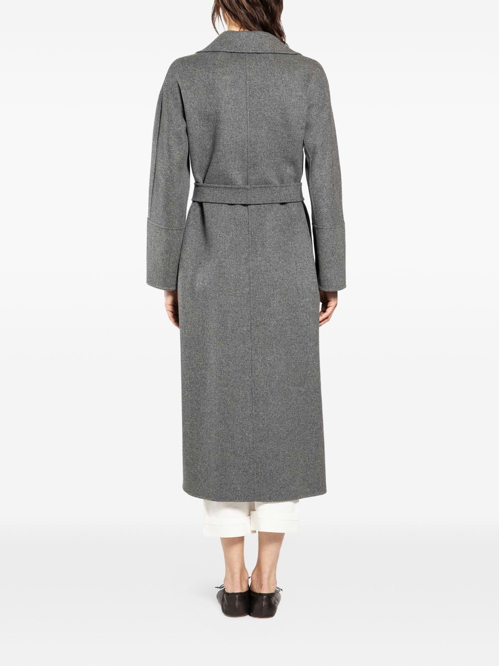 Cappotto Elisa a portafoglio con cintura in grigio 'S Max Mara - donna 