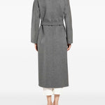 Cappotto Elisa a portafoglio con cintura in grigio 'S Max Mara - donna 