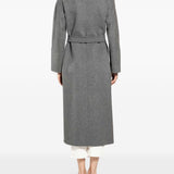 Cappotto Elisa a portafoglio con cintura in grigio 'S Max Mara - donna 