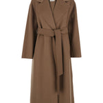 Cappotto con cintura in marrone 'S Max Mara - donna 