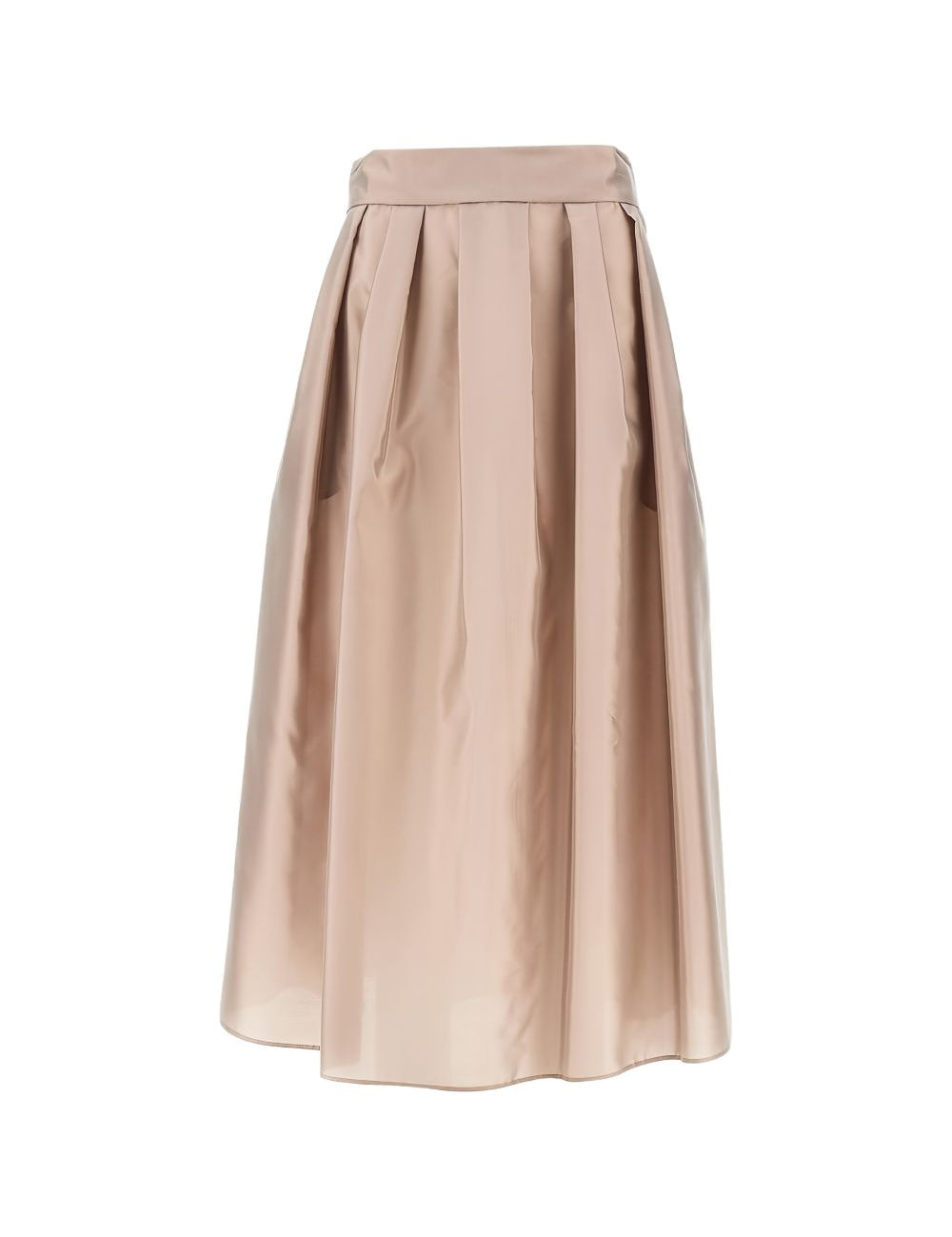 Gonna midi effetto in rosa chiaro 'S Max Mara - donna 