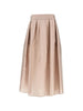 Gonna midi effetto in rosa chiaro 'S Max Mara - donna