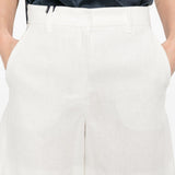 Pantaloncini con coulisse Smmparty in bianco 's maxmara - donna 
