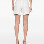 Pantaloncini con coulisse Smmparty in bianco 's maxmara - donna 