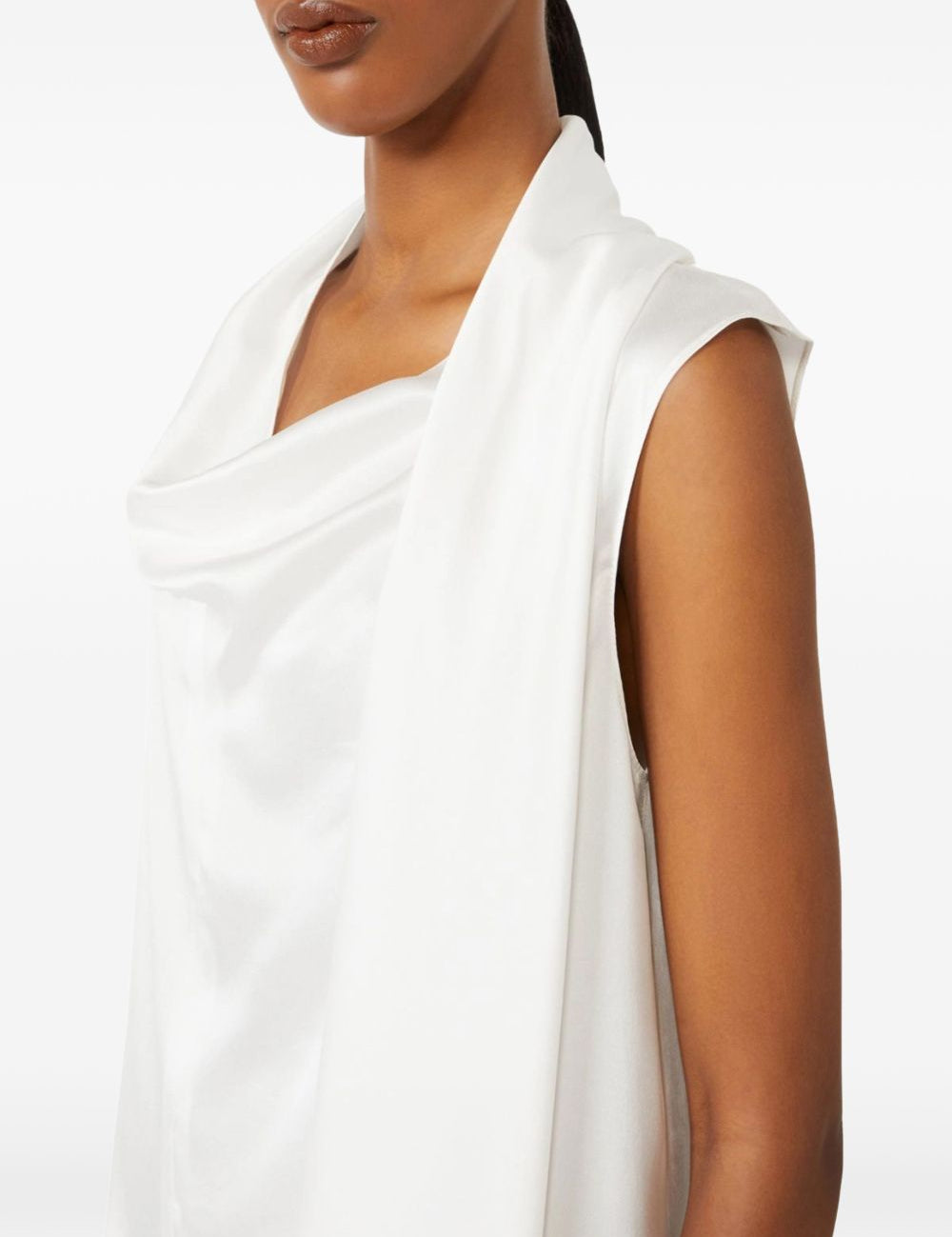 Top senza maniche dry in bianco 's maxmara - donna 