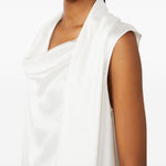 Top senza maniche dry in bianco 's maxmara - donna 