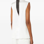 Top senza maniche dry in bianco 's maxmara - donna 