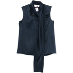 Top dry in blu satinato 's maxmara - donna 