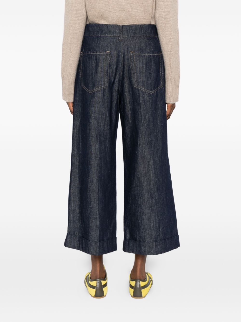Jeans risvoltati Smmefedra in blu 's maxmara - donna 