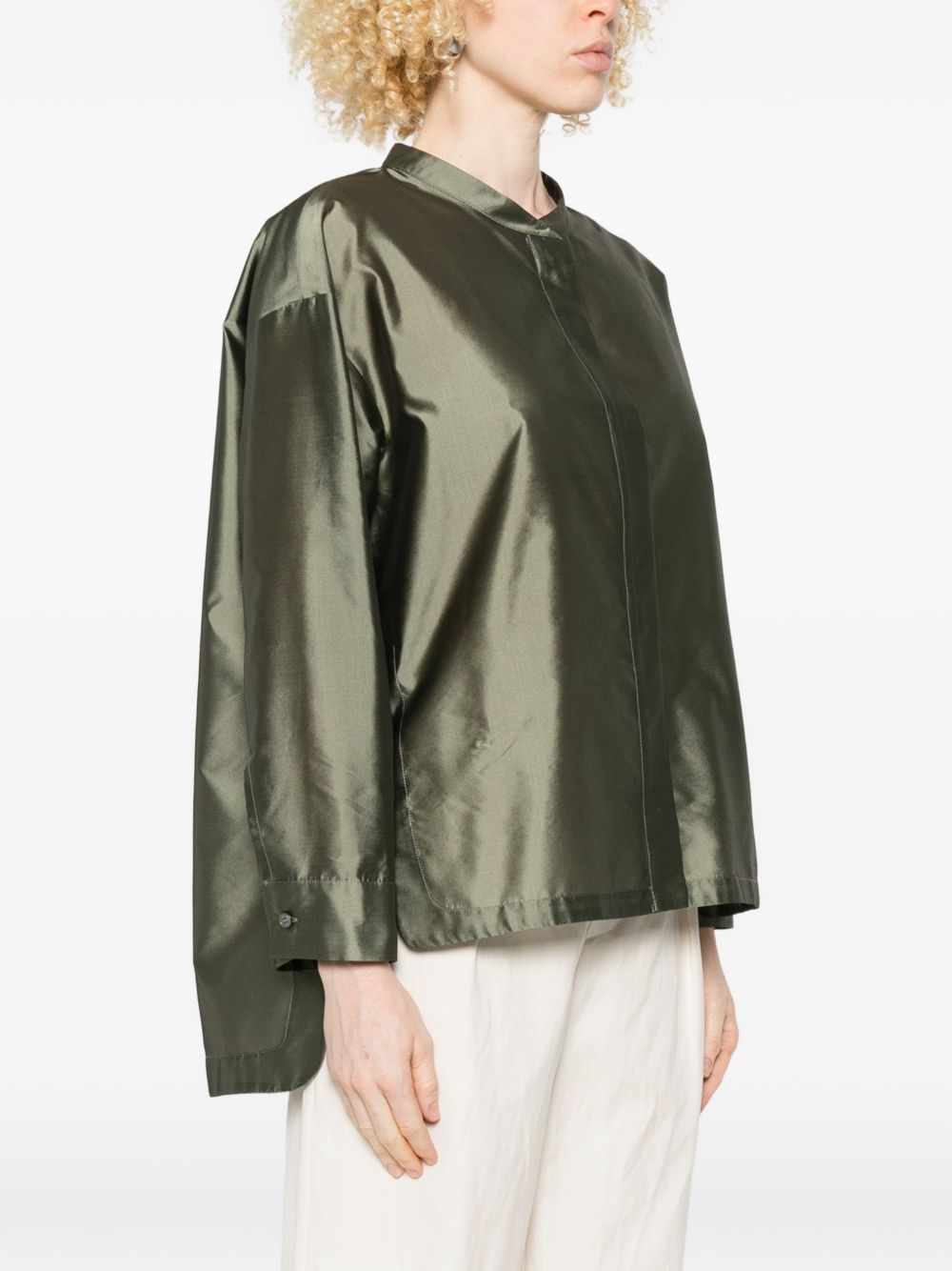 Blusa Racconto in verde 
