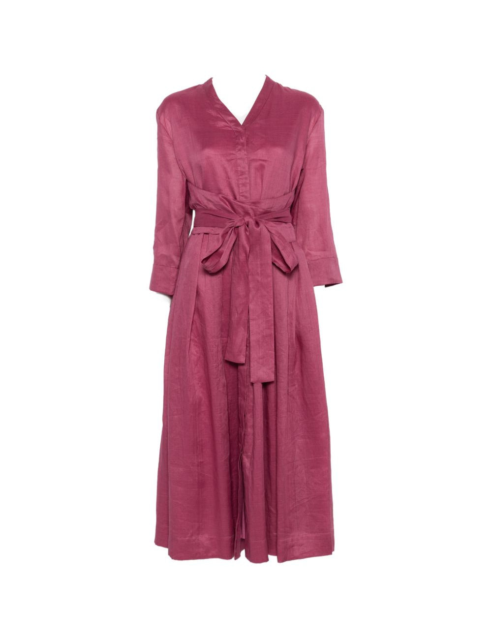 Abito Camilla con scollo a V e laccetti in verde 's maxmara - donna 