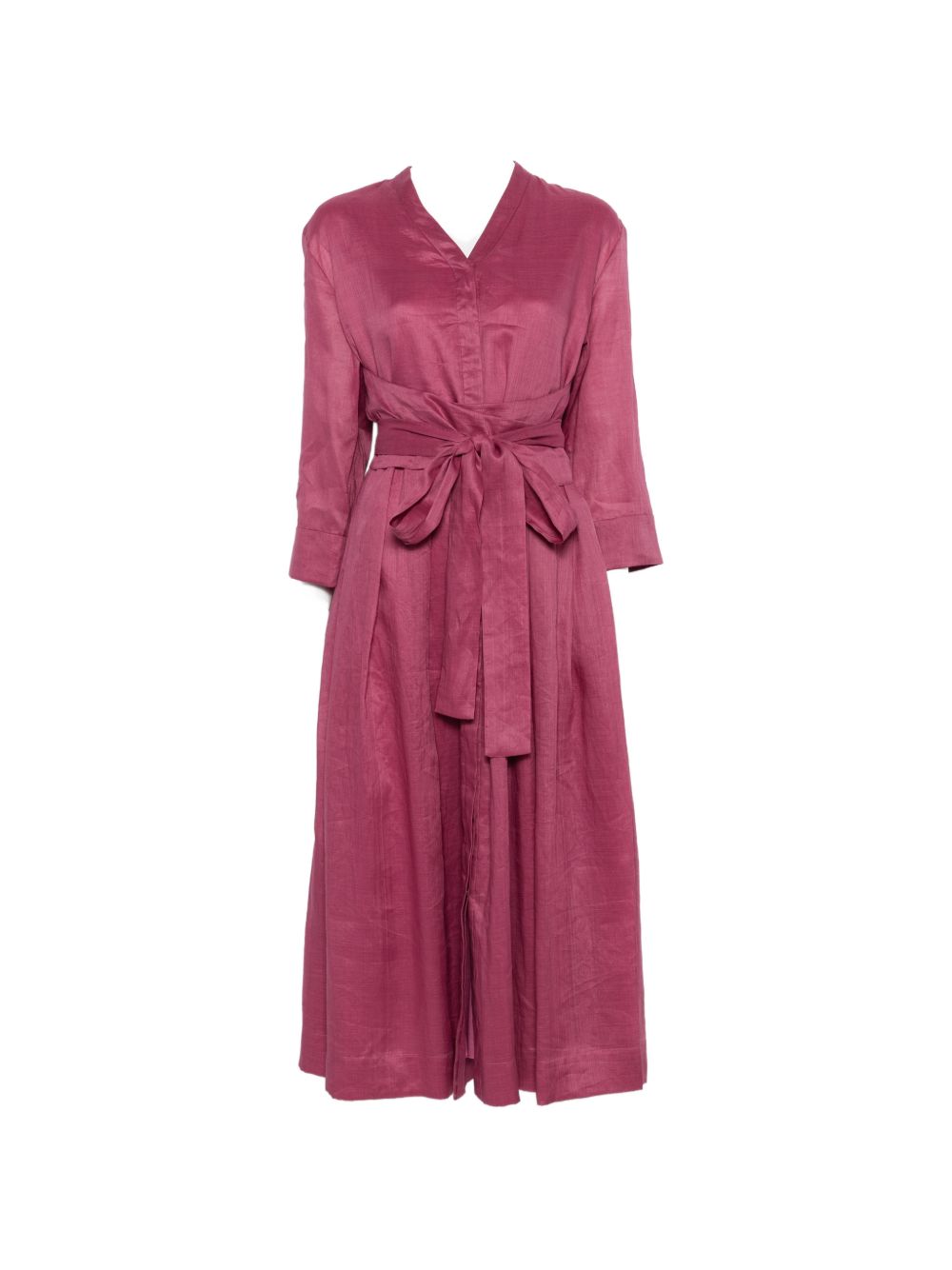 Abito Camilla con scollo a V e laccetti in verde 's maxmara - donna 